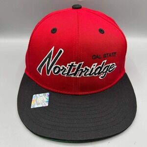 Vintage Cal State Northridge Matadors Hat Men NCAA Eclipse Snap Back Cap New